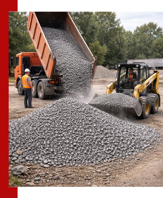 Купить гранитный щебень фракции 5–10 в Климовске с доставкой