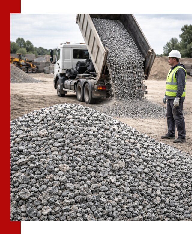 Доставка и продажа гранитного щебня фракции 5-20 в Климовске