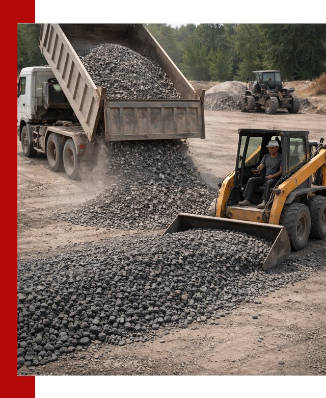 Гранитный щебень фракция 40-70 с доставкой в Климовске