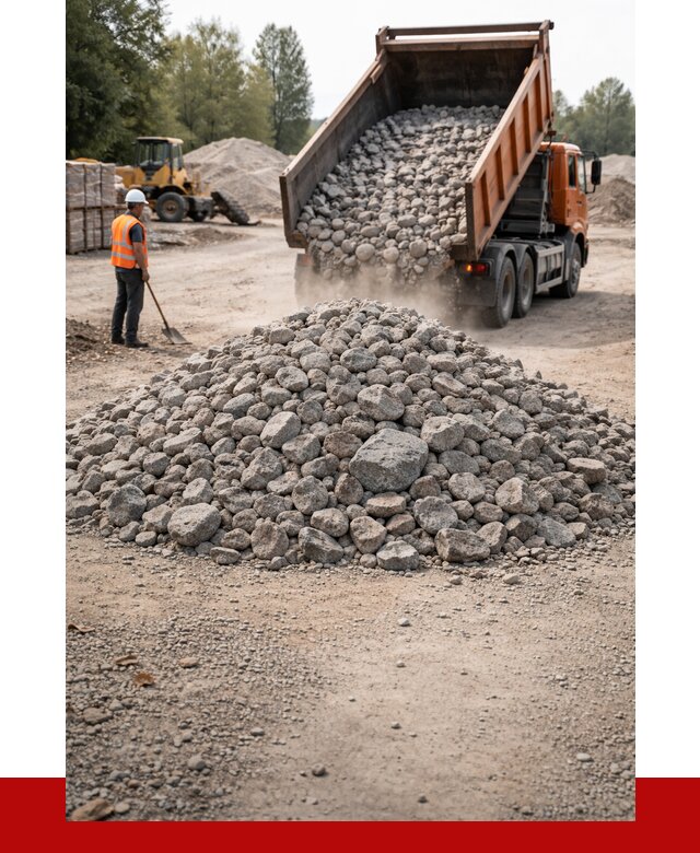 Гранитный щебень фракция 70-150 в Климовске от 1671 | ПРОНЕРУДКлс