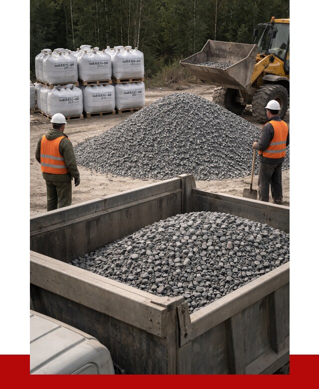 Щебень габбро диабаз 20-40 в Климовске от 3444 руб. | ПРОНЕРУДКлс