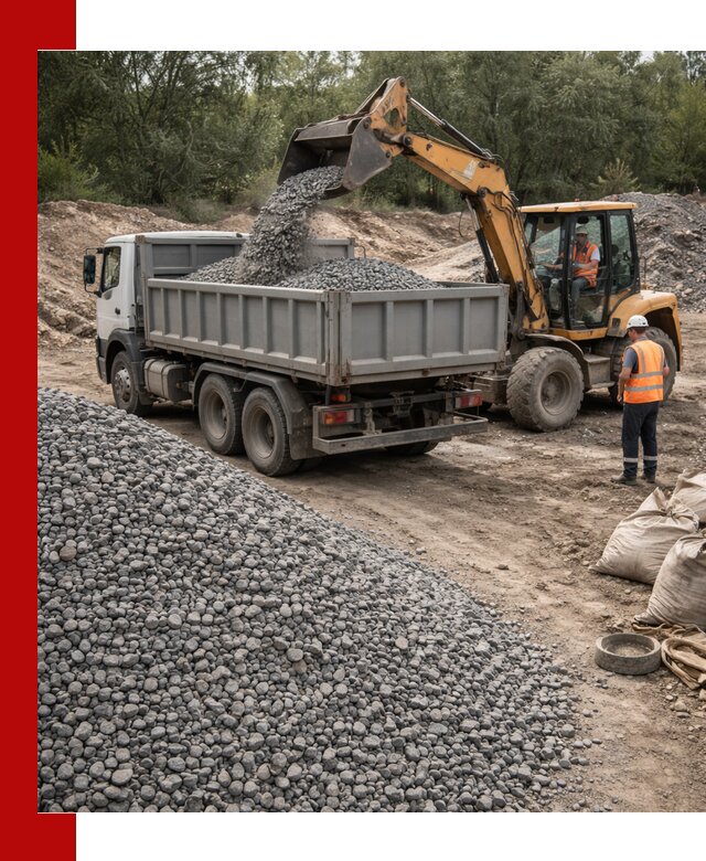 Доставка гравийного щебня в Климовске оптом и в розницу