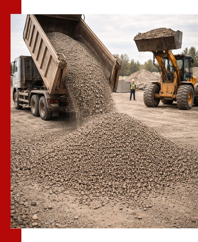 Гравийный щебень фракция 3–10 с доставкой в Климовске