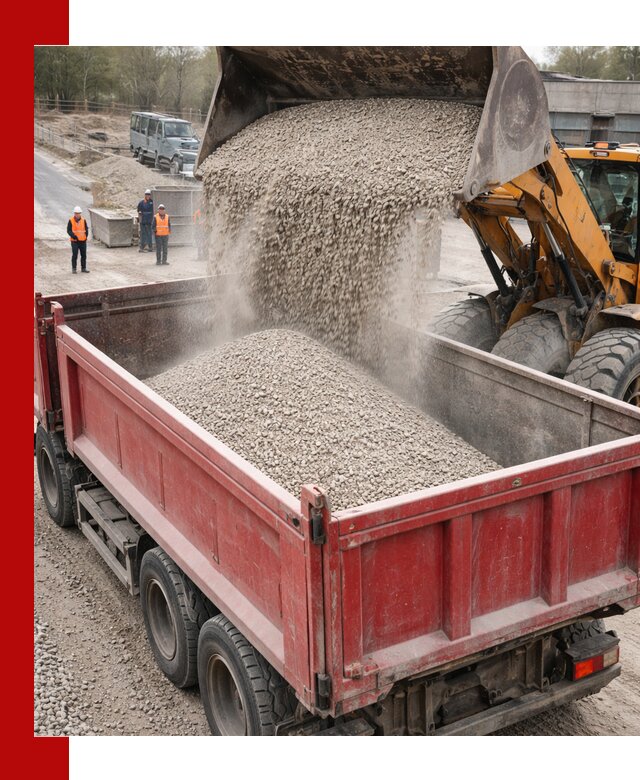 Купить известняковый щебень фракции 0-5 с доставкой в Климовске