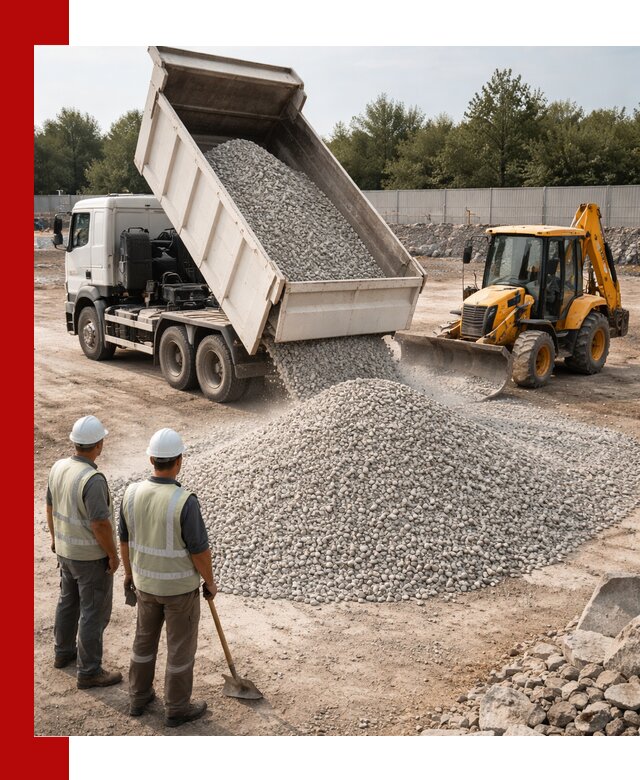 Купить известняковый щебень фракции 5–10 мм с доставкой в Климовске