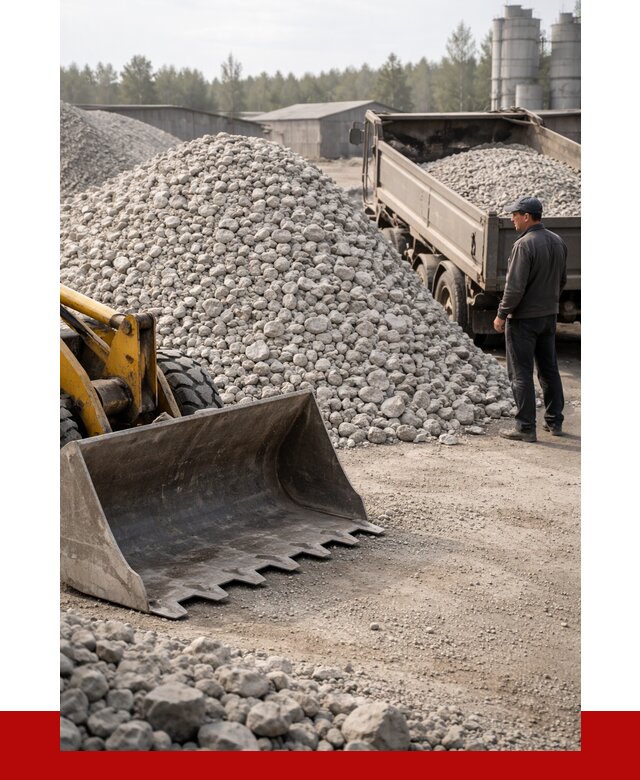 Известняковый щебень фракция 40-70 в Климовске от 4254 р. | ПРОНЕРУДКлс