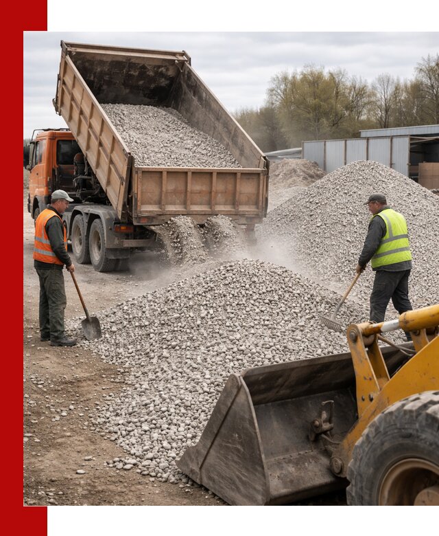 Доломитовый щебень фракции 5-20 с доставкой в Климовске