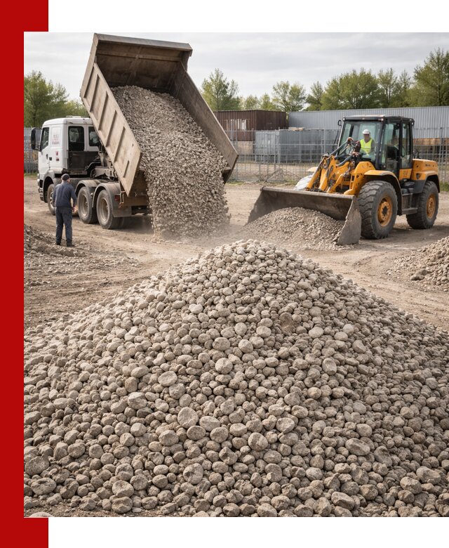 Доломитовый щебень фракции 20–41 с доставкой в Климовске