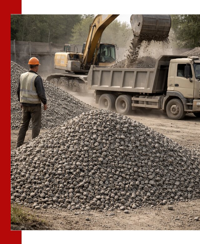 Шлаковый щебень фракция 5-20 с доставкой в Климовске