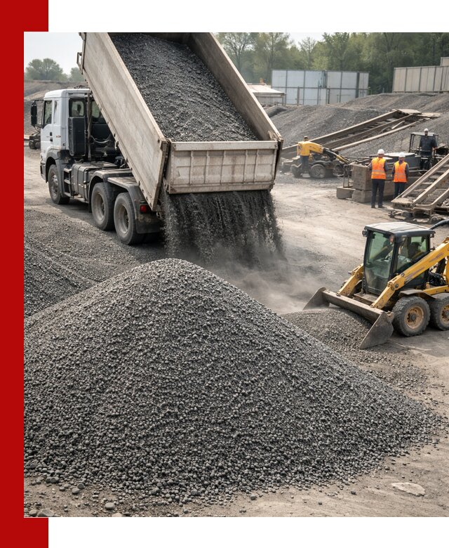 Вторичный щебень фракция 0–5 с доставкой в Климовске