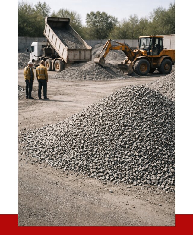 Вторичный щебень фр. 5-20 в Климовске от 1620 р. - ПРОНЕРУДКлс