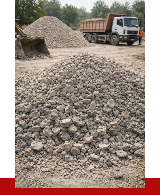 Вторичный щебень фракция 20-40 в Климовске от 2228 р ПРОНЕРУДКлс