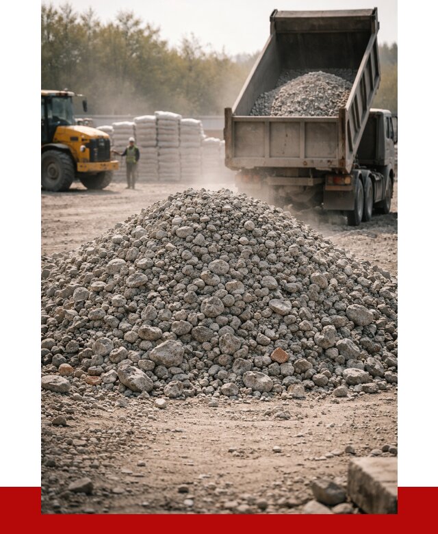 Вторичный щебень фракция 70-150 в Климовске от 1418 р. | ПРОНЕРУДКлс
