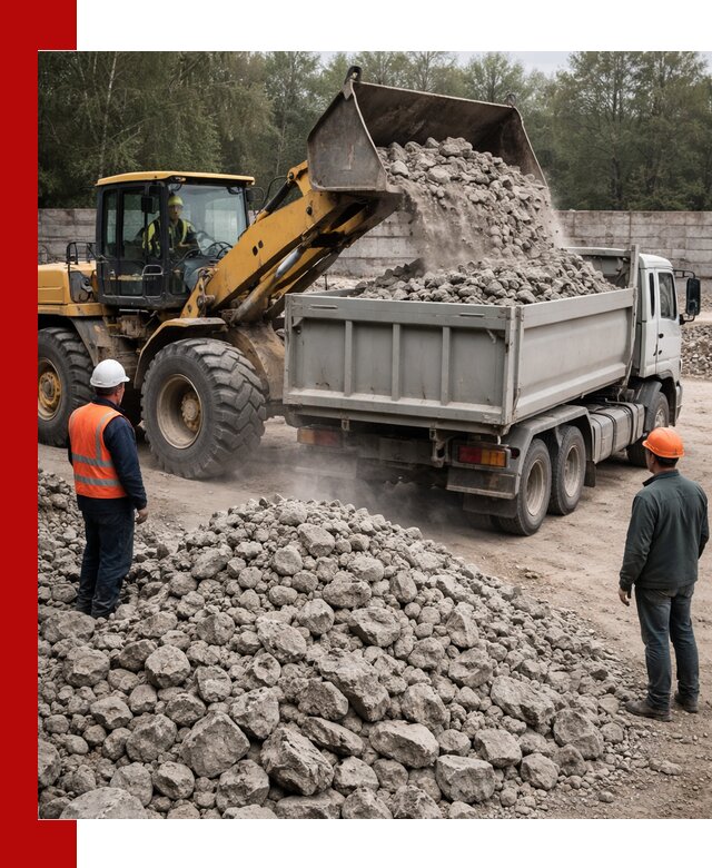 Вторичный щебень фракция 70–150 в Климовске с доставкой