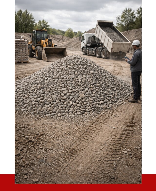 Купить бетонный щебень в Климовске, от 3241 р. ПРОНЕРУДКлс