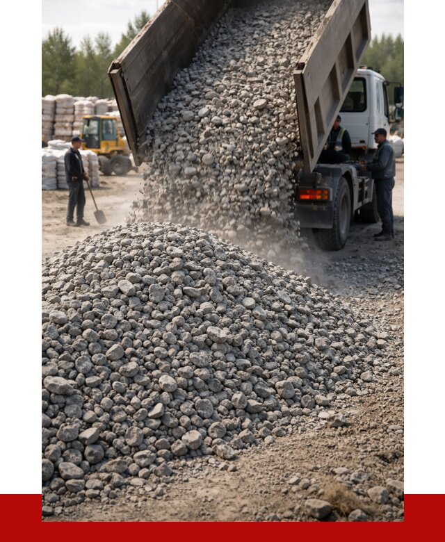 Бетонный щебень фракция 40-70 в Климовске от 1823 р. ПРОНЕРУДКлс