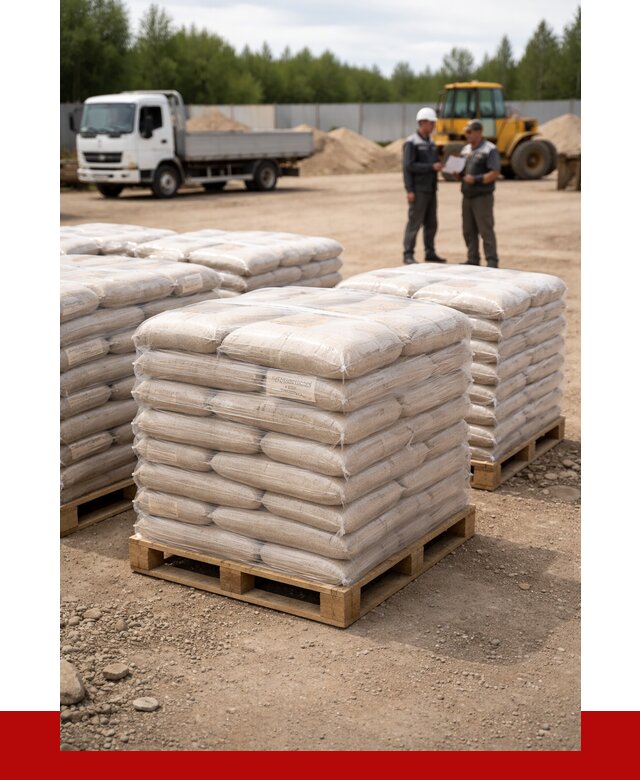 Карьерный песок в мешках в Климовске от 1215 р. - ПРОНЕРУДКлс
