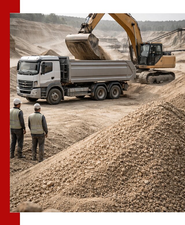 Карьерный крупнозернистый песок с доставкой в Климовске