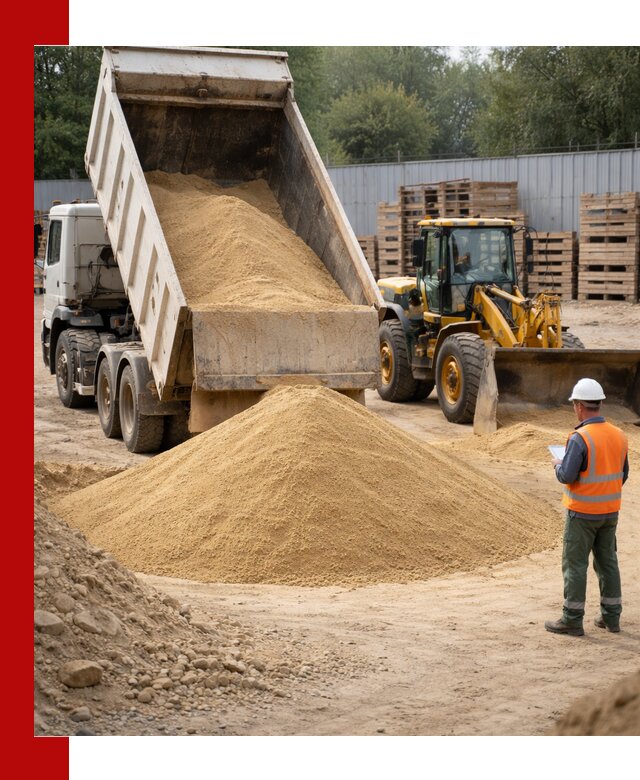 Доставка карьерного мелкозернистого песка в Климовске