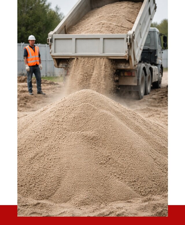 Купить сеяный песок с доставкой в Климовске от 2228 р ПРОНЕРУДКлс