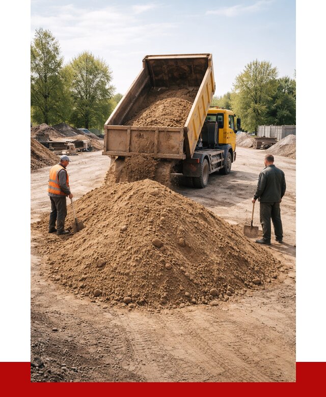 Пескогрунт в Климовске от 4254 р. с доставкой от ПРОНЕРУДКлс