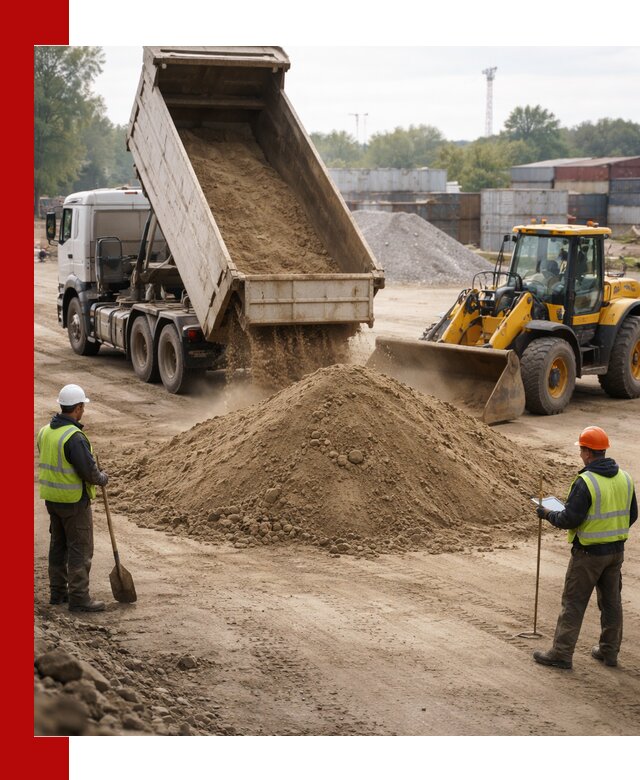 Доставка и продажа пескогрунта оптом и в розницу в Климовске