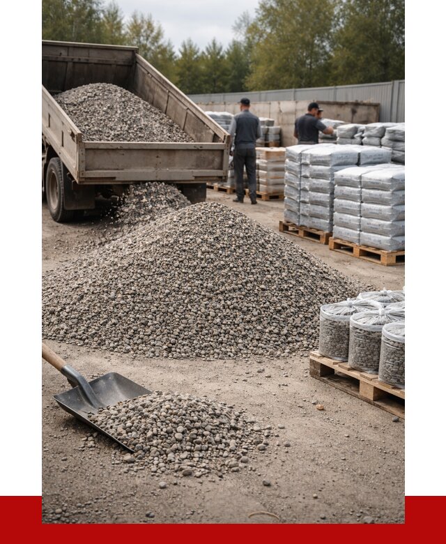 Гравий фракция 5-20 в Климовске купить от 2329 р. ПРОНЕРУДКлс