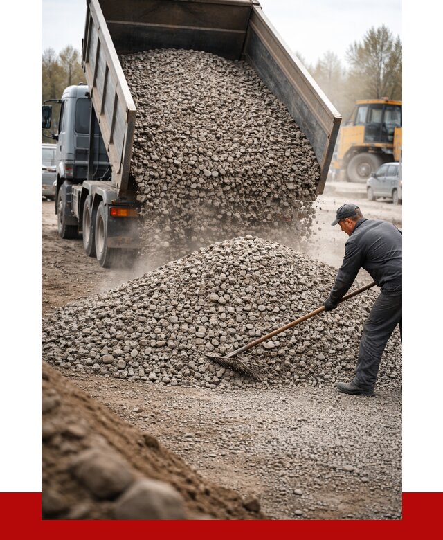 Гравий фракция 20-40 в Климовске от 2532 р. доставка | ПРОНЕРУДКлс