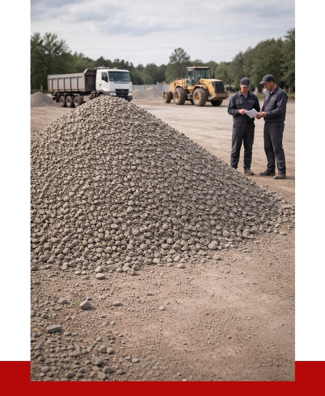 Купить гравий фракция 40-70 в Климовске от 1215 р. | ПРОНЕРУДКлс