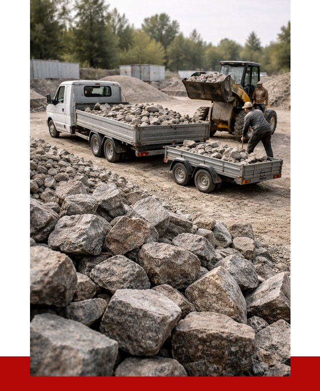 Купить бутовый камень гранитный в Климовске от 2836 р. | ПРОНЕРУДКлс