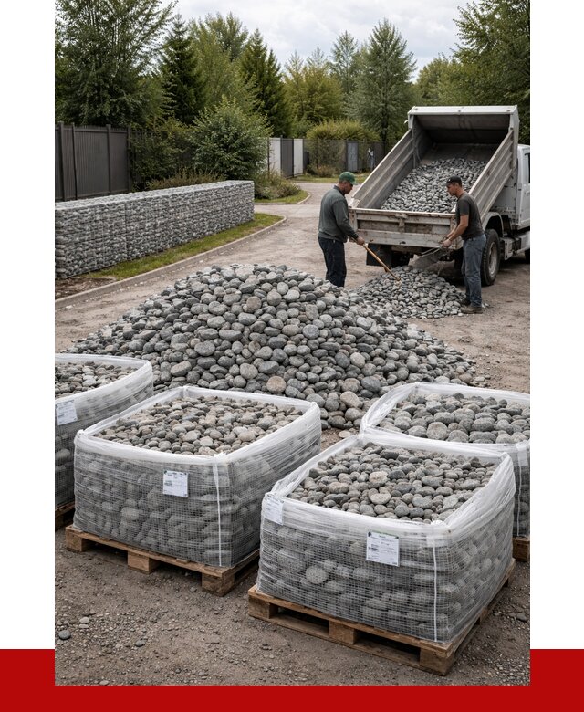 Камень для габионов в Климовске от 4254 р. за куб | ПРОНЕРУДКлс