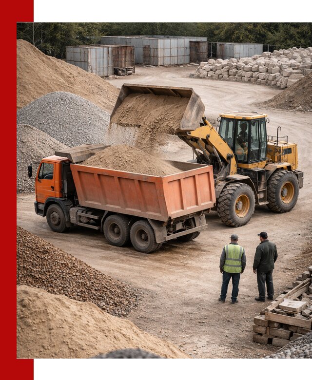 Доставка сыпучих смесей и смесей для стройки в Климовске