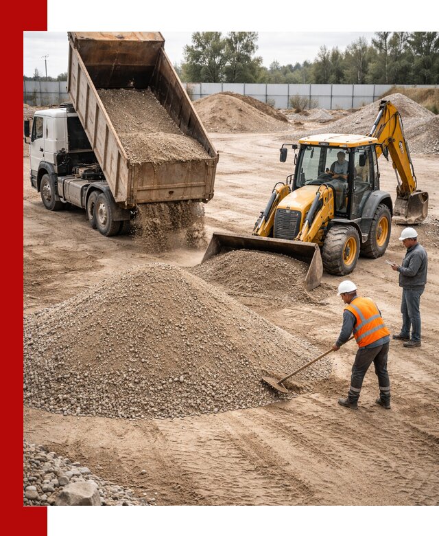 Поставка и доставка ПГС С4 в мешках и самосвалах в Климовске