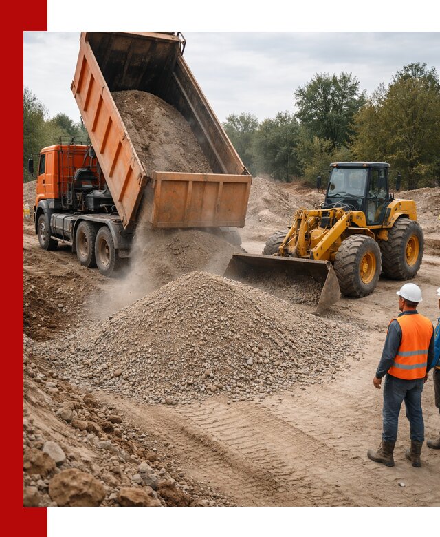 Доставка ПГС фракции С6 в мешках и навалом в Климовске