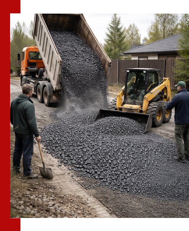 Крошка габбро с доставкой в Климовске для строительных работ