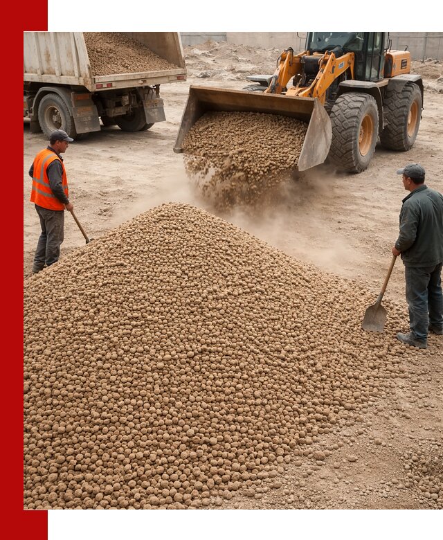 Керамзит фракция 10-20 с доставкой в Климовске