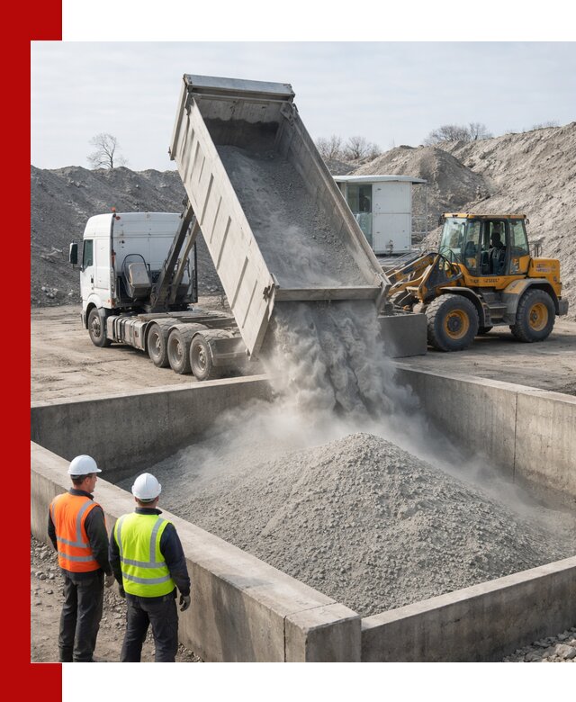 Доставка цемента навалом в Климовске крупными партиями