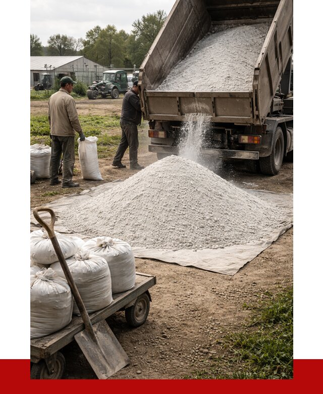 Купить известняковая мука в Климовске от 4254 р. за куб | ПРОНЕРУДКлс