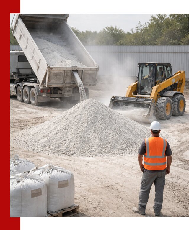 Доставка и продажа известняковой муки в Климовске