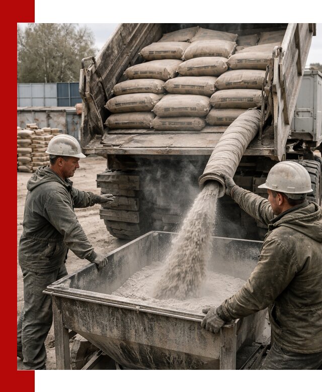 Доставка цемента М400 в Климовске оптом и в розницу