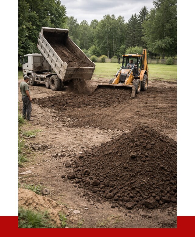 Грунт для выравнивания участка в Климовске от 1215 р. | ПРОНЕРУДКлс