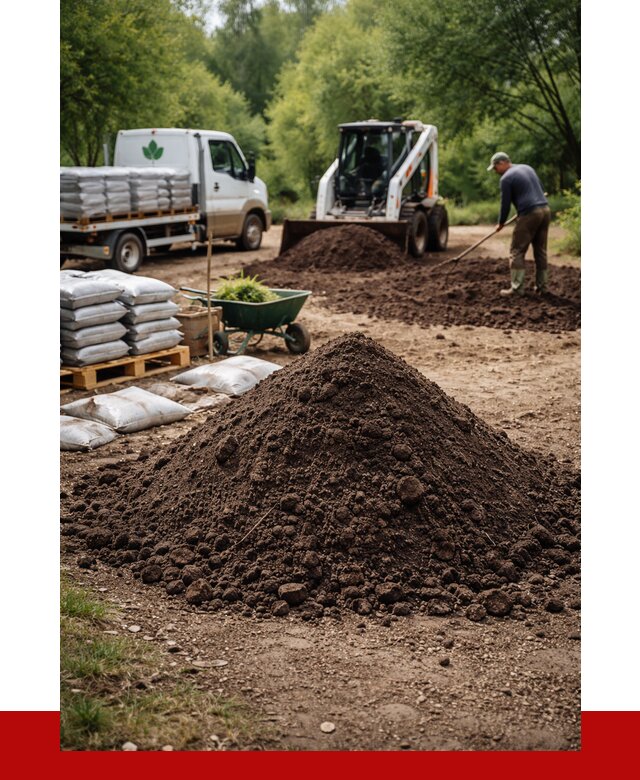 Грунт для озеленения с доставкой в Климовске от 1823 р. | ПРОНЕРУДКлс