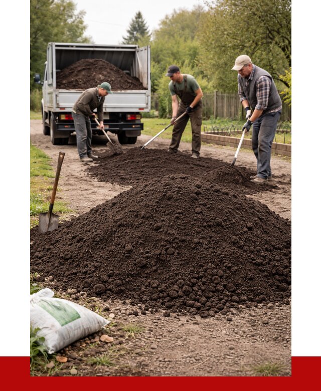 Купить землю для огорода в Климовске от 3241 р./куб | ПРОНЕРУДКлс