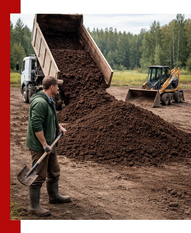 Купить верховой торф с доставкой в Климовске для садоводства и растений