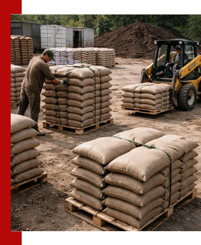 Доставка торфа в мешках по выгодным ценам в Климовске