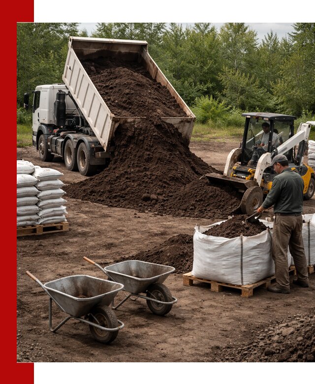 Доставка и продажа торфогрунта в Климовске оптом и в розницу