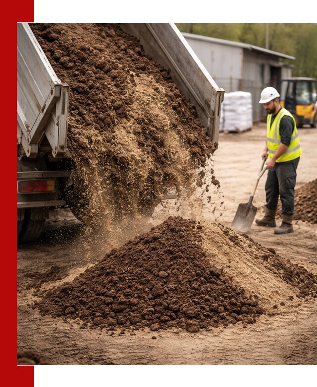 Доставка торфо-песчаной смеси в Климовске для строительства и озеленения