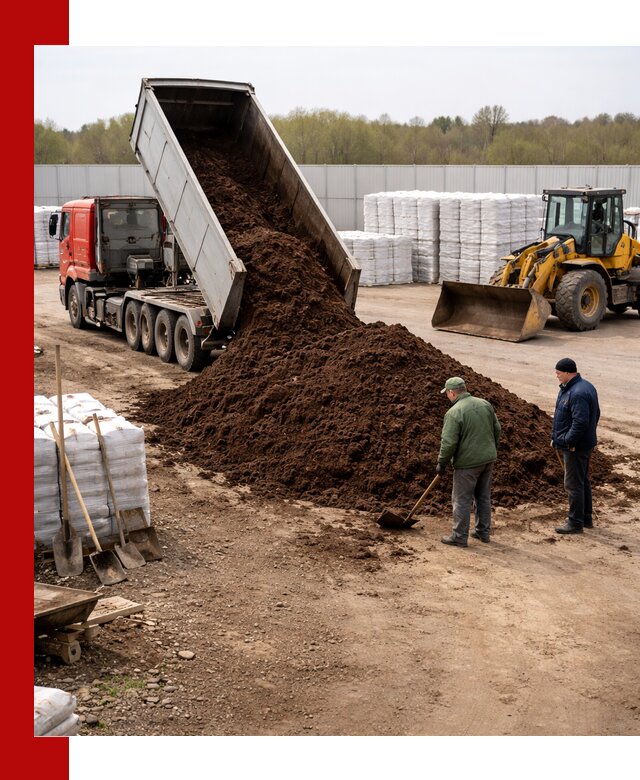 Доставка торфяных смесей оптом и в розницу в Климовске
