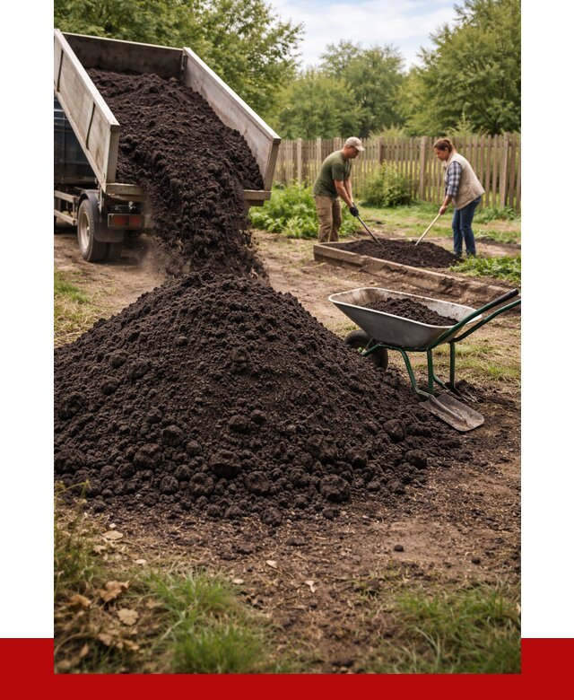 Купить чернозем для огорода в Климовске от 2532 р. | ПРОНЕРУДКлс