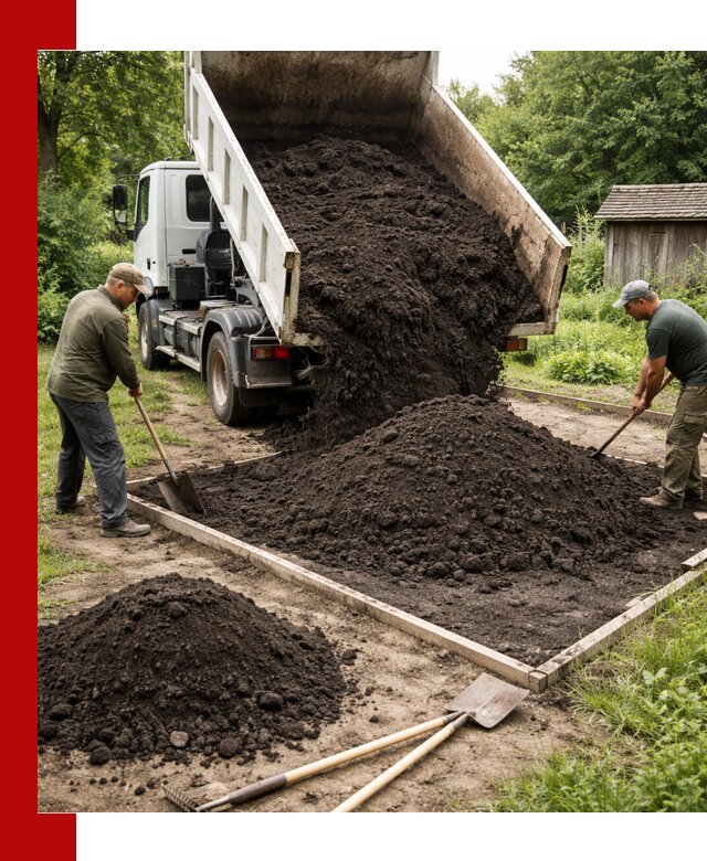 Купить чистый чернозем для огорода с доставкой в Климовске